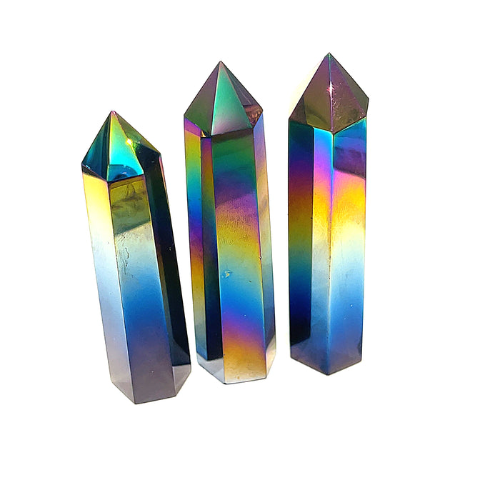 Titanium Quartz Gemstone Towers (Brazil)