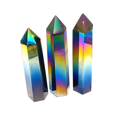 Titanium Quartz Gemstone Towers (Brazil)