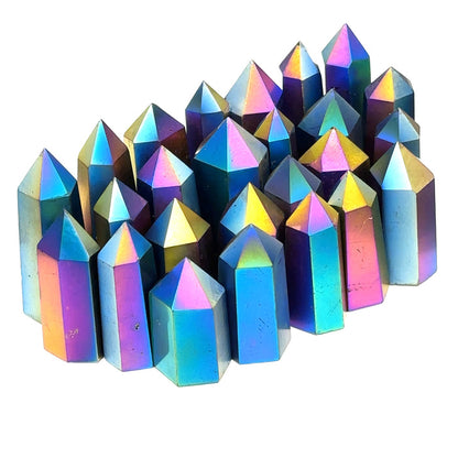 Titanium Quartz Gemstone Towers (Brazil)