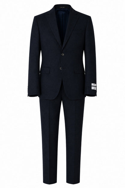 T.O. Boy's TR Fashion Textured  Suit - Midnight Navy