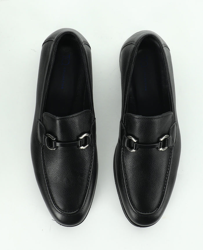 T.O. Collection Men's Dress Buckle Shoes - Black