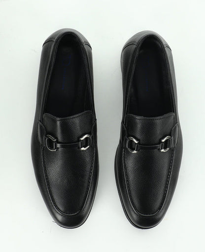 T.O. Collection Men's Dress Buckle Shoes - Black