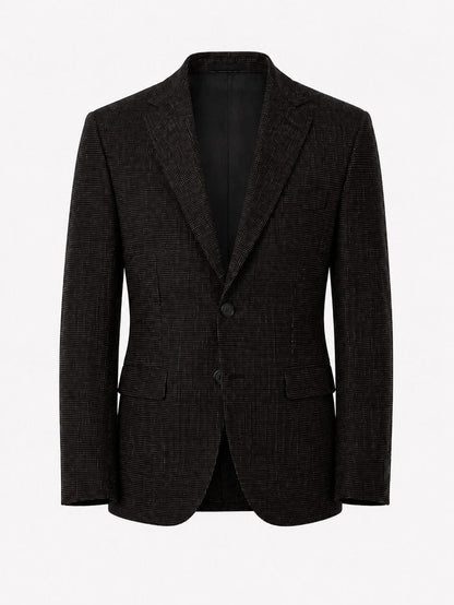 T.O. Men's Fashion Stretch Blazer - Brown