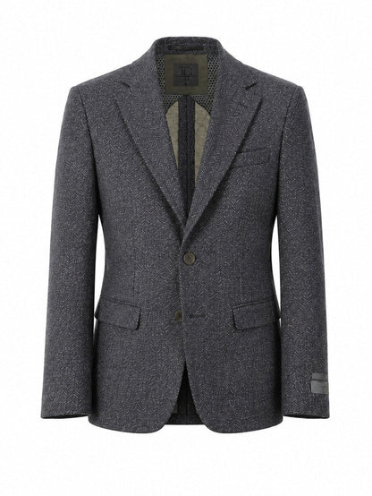 T.O. Men's Fashion Stretch Blazer - Grey