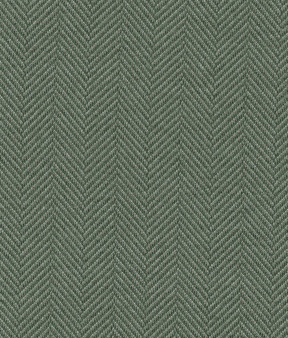 T.O. Men's Fashion Stretch Suit -  Green Herringbone