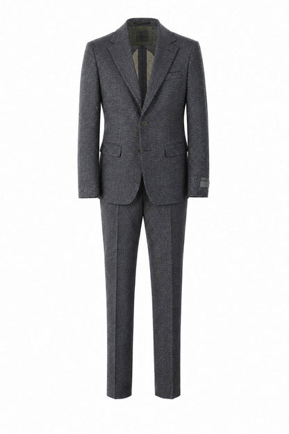 T.O. Men's Fashion Stretch Suit -  Grey