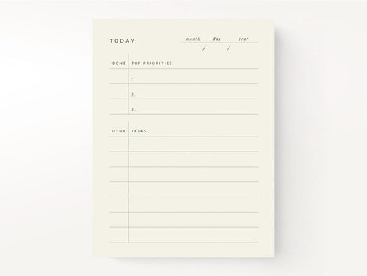 Today Block Notepad
