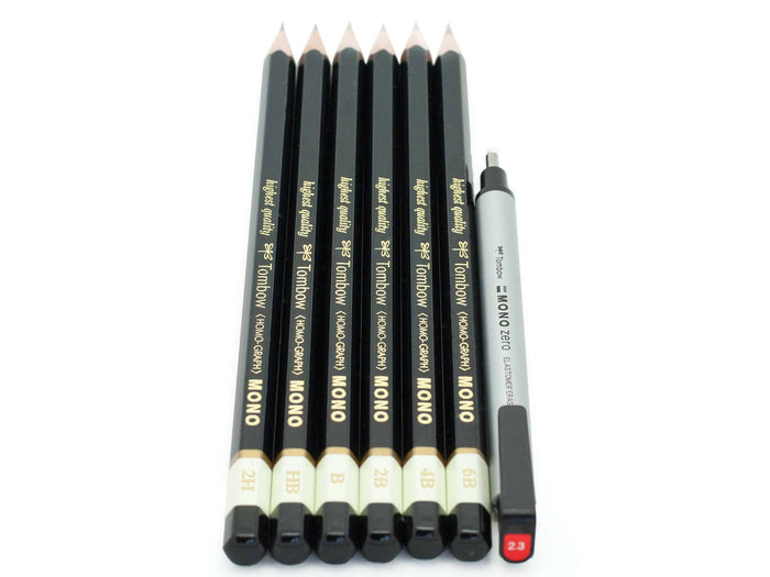 Tombow Mono Drawing Pencil Set