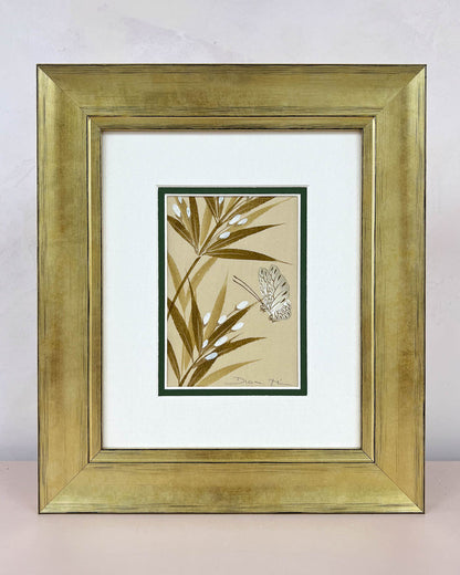 Tonal Bamboo Original Painting - Diane Hill