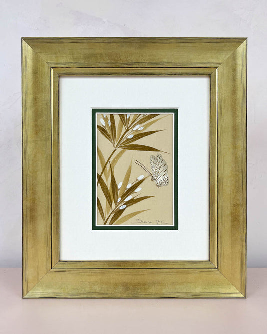 Tonal Bamboo Original Painting - Diane Hill