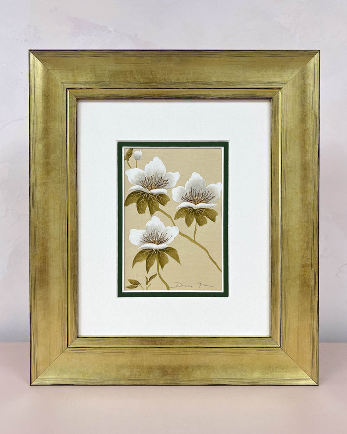 Tonal Roses Original Painting - Diane Hill