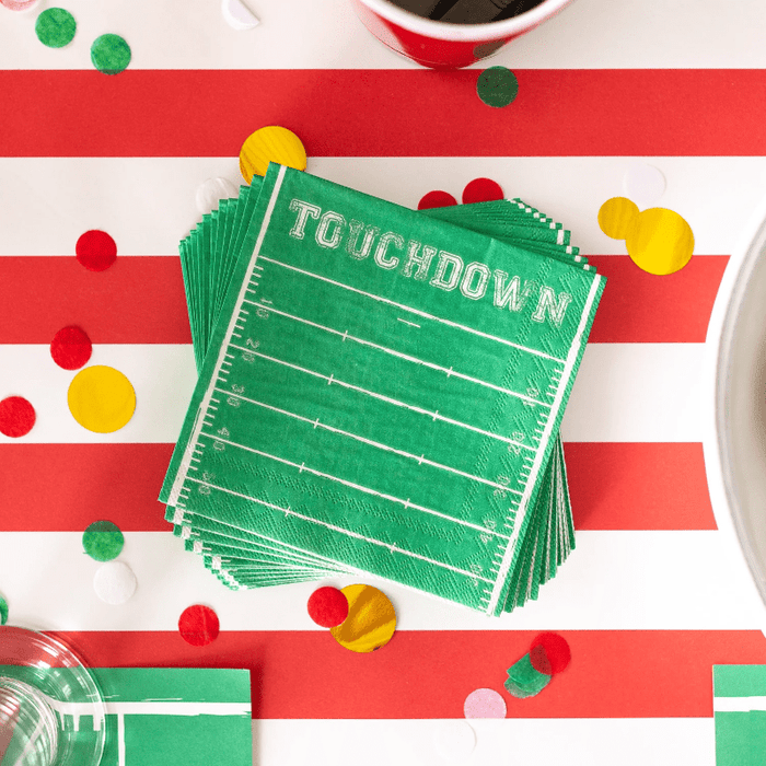 Hester & Cook Party Touchdown Cocktail Napkin