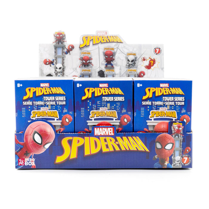 Toys Matter Inc. Marvel Spider-Man Tower Series Hero Box - 1pc Random Blind Box
