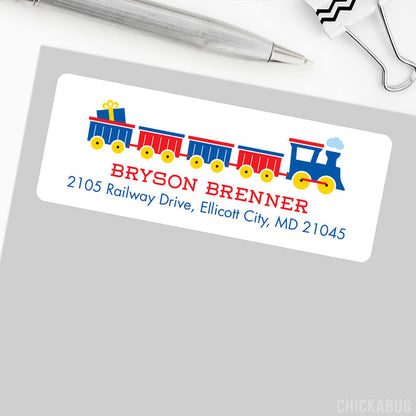 Train Address Labels