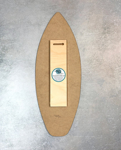 Tranquility Turtle Surfboard Wall Art
