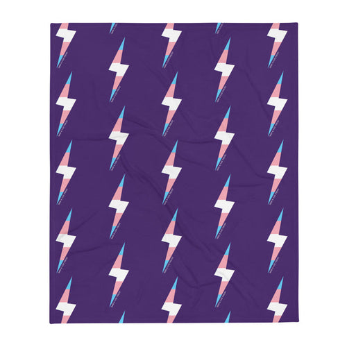 Trans PRIDE Throw Blanket