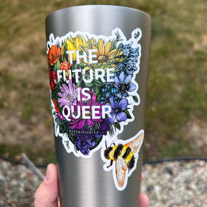 Transpainter - The Future is Queer Sticker Pack | Queer Stickers | LGBTQ+