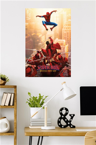 Trends International Marvel Comics: Spider-Man - Brand New Day Hand One Sheet Wall Poster