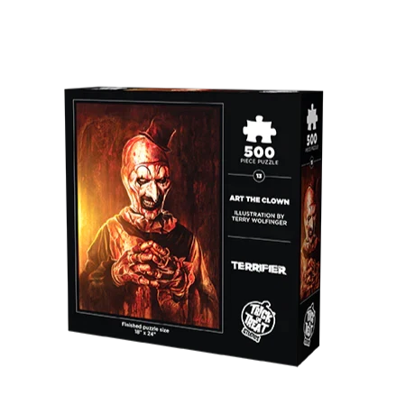 Trick or Treat Studios: Terrifier - Art The Clown 500 Piece Jigsaw Puzzle