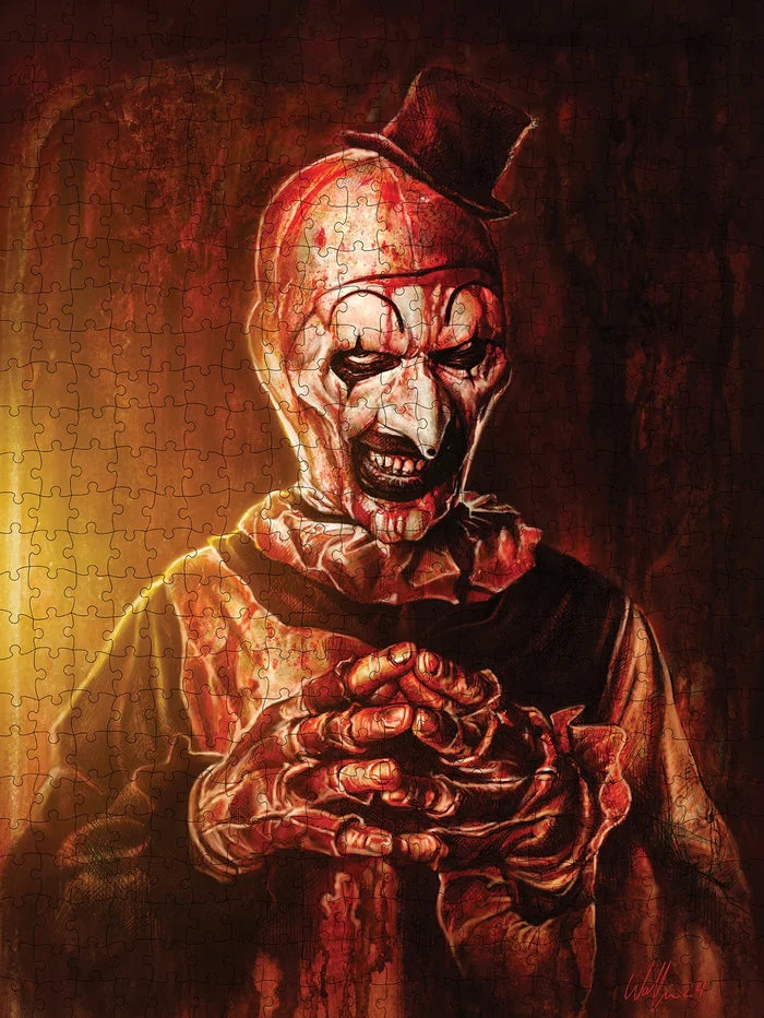 Trick or Treat Studios: Terrifier - Art The Clown 500 Piece Jigsaw Puzzle