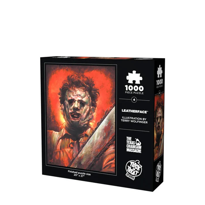 Trick or Treat Studios: The Texas Chainsaw Massacre 1974 - Leatherface 1000 Piece Jigsaw Puzzle