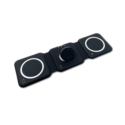 Black Custom Trio Pro Charger - Corporate Gifts