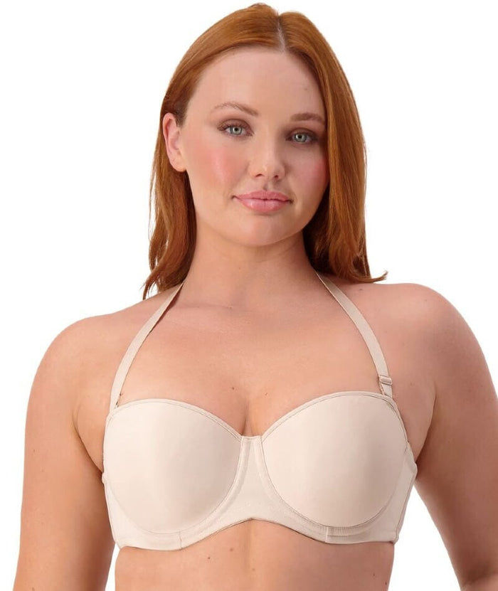 Triumph Beautiful Silhouette Strapless Convertible Bra - Nude Bras
