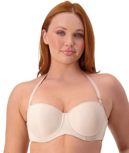 Triumph Beautiful Silhouette Strapless Convertible Bra - Nude Bras