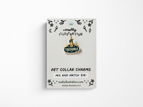 Trouble Journal Charm