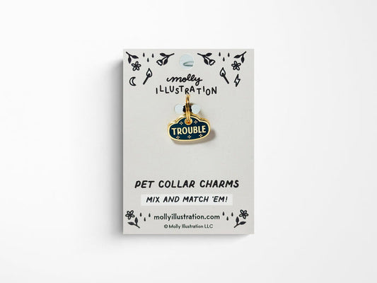 Trouble Journal Charm