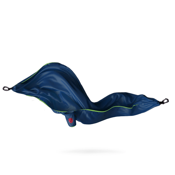 Navy/Green Custom TRUNKTECH Double Hammock - Corporate Gifts