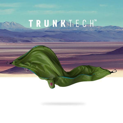 Green/Aqua Custom TRUNKTECH Double Hammock - Corporate Gifts