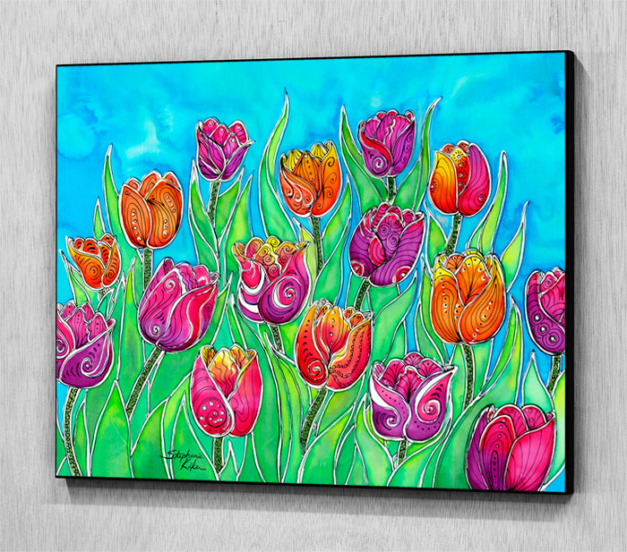 Tulips Art Panel
