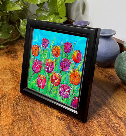 Tulips Framed Art