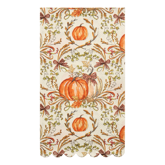 Sophistiplate Turkey & Gourds Guest Towels/20pk