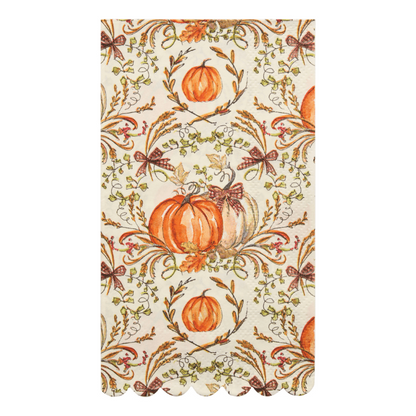 Sophistiplate Turkey & Gourds Guest Towels/20pk
