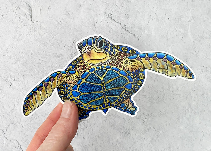 Turtle Paradise Sticker