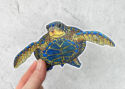 Turtle Paradise Sticker