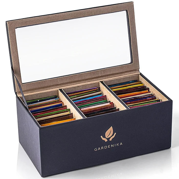 Twinings Tea Sampler Gift Set Box - Herbal and Naturally Caffeine Free - 60 count, 20 Flavors Hookah Flavors -