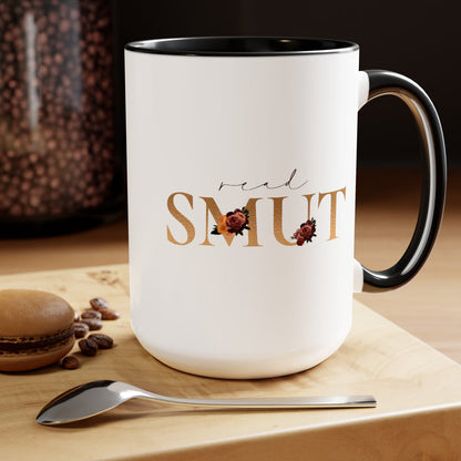 Two-Tone Coffee Mugs, 15oz