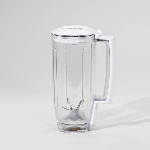 Bosch blender attachment on a grey background