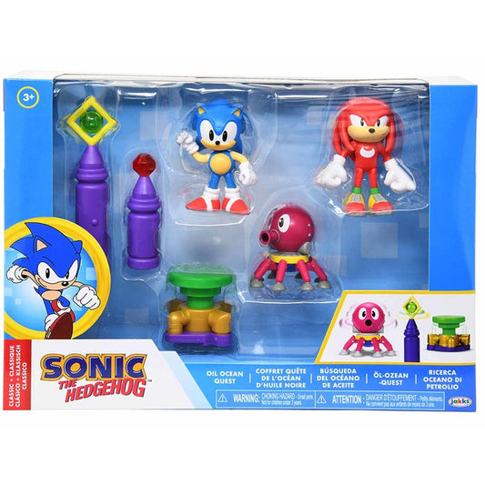 UPD Inc. Sonic Movie - 2.5" Oil Ocean Diorama Figure Multi-pack