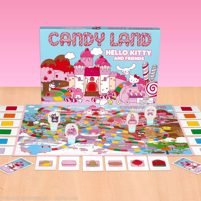 USAopoly Candy Land: Hello Kitty & Friends Board Game - Kryptonite Character Store