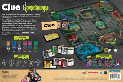 USAopoly CLUE: Goosebumps Classic Board Game - Kryptonite Character Store