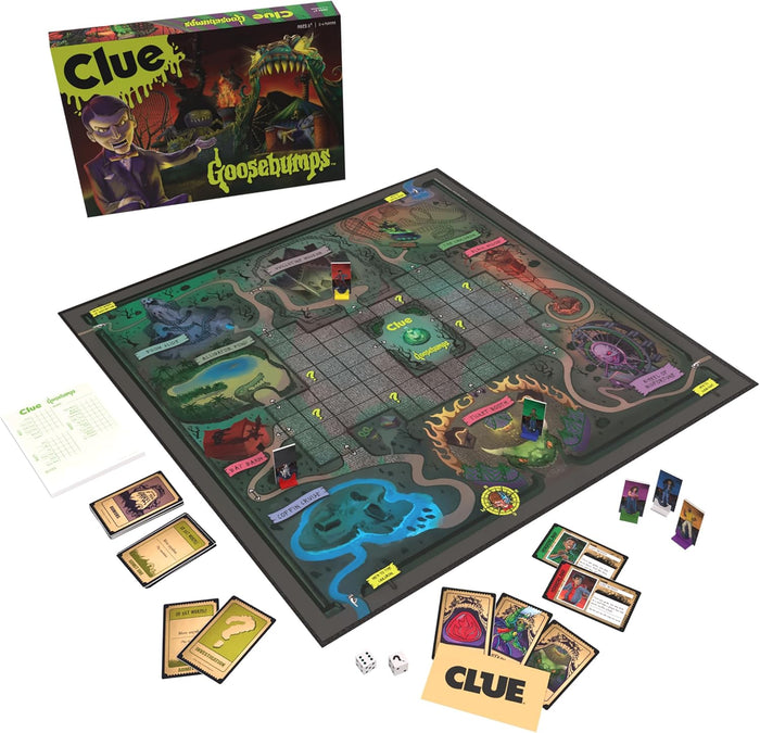 USAopoly CLUE: Goosebumps Classic Board Game - Kryptonite Character Store