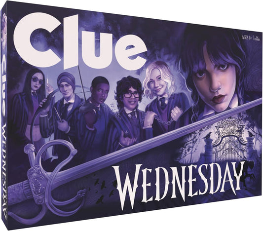 USAopoly CLUE: Wednesday Classic Board Game - Kryptonite Character Store