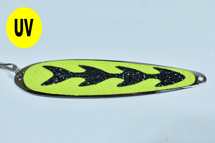 UV Bumble Bee - Hyper Vis Lure Tape Trolling Spoon