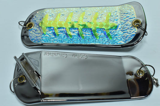 UV Glow Lilly Hammer Jr. - 5 1/2" Coho Crusher Flasher