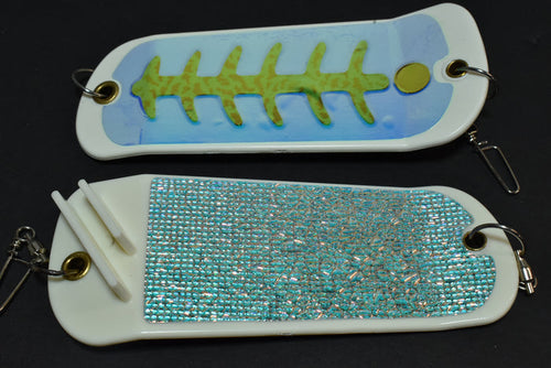 UV Glow Shad - 5 1/2" Coho Crusher Flasher
