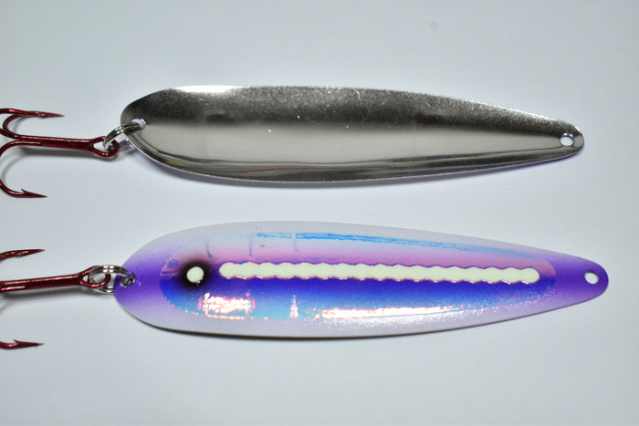 UV Grape Seeds Super Glow - Magnum Trolling Spoon